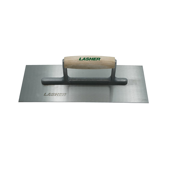 Trowel-–-Plastering-(Double-Tang-280mm,-Wooden-Handle)